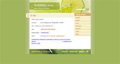 Desktop Screenshot of gladimed.sk